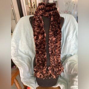 Handmade Fringed Boa Scraf